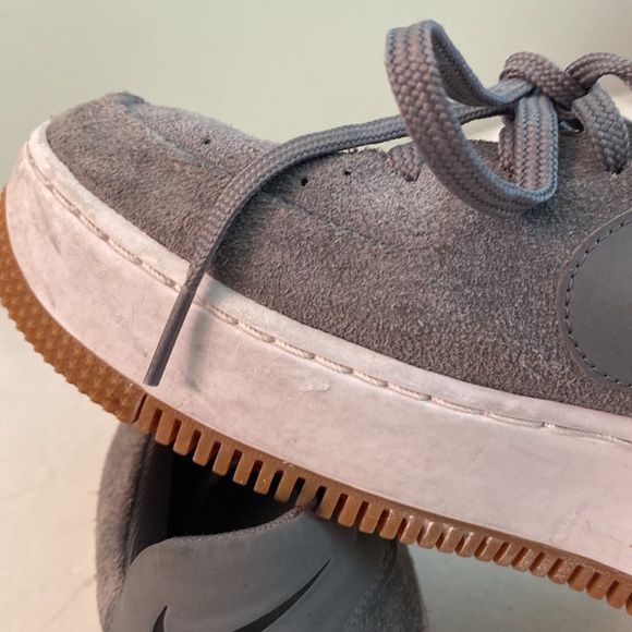 Nike Air Force 1 grey shoes - Picture 10 of 16